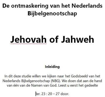 Jehovah of Jahweh?, Boeken, Godsdienst en Theologie, Verzenden, Nieuw, Arjan Huurnink, Christendom | Katholiek