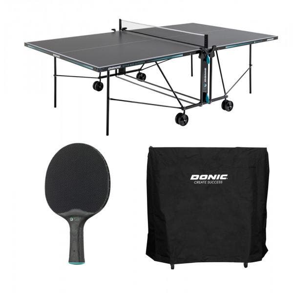 Donic Outdoor Tafeltennistafel Style 600 inclusief access..., Sport en Fitness, Tafeltennis, Nieuw, Verzenden