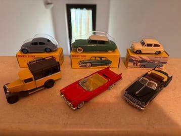 Dinky Toys, Solido 1:43 - Modelauto (6) - Citroën DS 19;, Nieuw