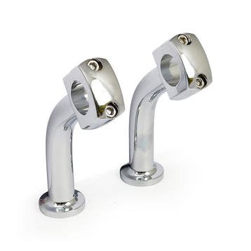 1 Pullback Risers | 125mm (5 inch) | Chroom, Motoren, Onderdelen | Harley-Davidson, Nieuw