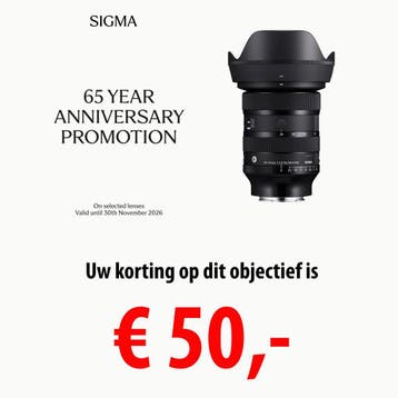 Sigma 18-50mm F2.8 DC DN (C) Sony E-Mount - Nieuw!, Sony E-mount, Sigma, Zonnekap, Nieuw