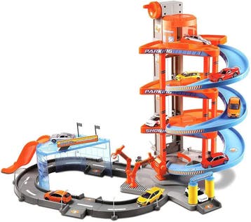 Bburago 18-30031 Street Fire garage speelset schaal 1:43, Verzenden, Nieuw