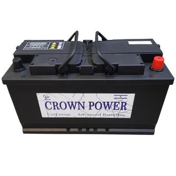 Crown 100ah semitraktie accu, Verzenden, Nieuw