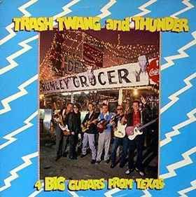 LP gebruikt - 4 Big Guitars From Texas - Trash Twang And..., Verzenden, Zo goed als nieuw, Overige formaten