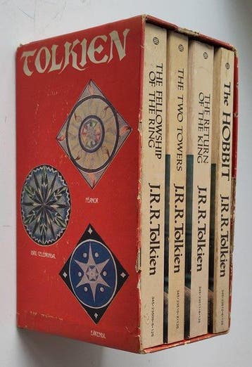 J.R.R. Tolkien - Ballantines  73 boxset The Lord of the