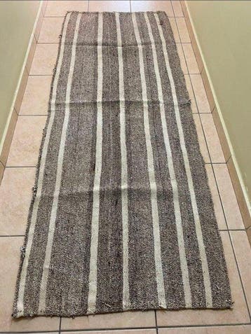 Anatolisch geitenhaar - Kelim - 200 cm - 80 cm - Anatolisch, Huis en Inrichting, Stoffering | Tapijten en Kleden, Nieuw