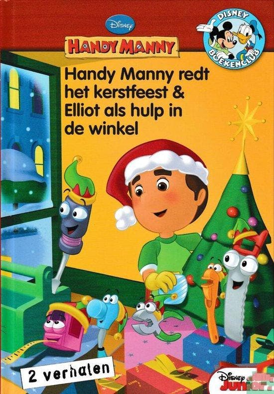 Handy Manny redt het kerstfeest & Elliot als hulp in de, Boeken, Stripboeken, Gelezen, Verzenden