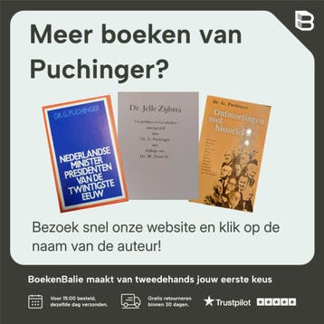 Ontmoetingen met nederlandse politici - Puchinger, Verzenden, Zo goed als nieuw, Puchinger
