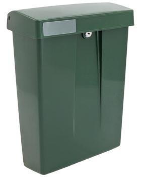Intersteel brievenbus groen, Tuin en Terras, Verzenden, Nieuw