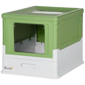 TRUUSK Kattenbak Met Deksel - Kunststof 47,5 x 35,5 x 36,7 c, Verzenden, Nieuw
