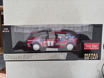 Sunstar 1:18 - Model sportwagen - Lancia Delta Integrale HF, Nieuw