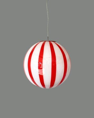 MIMU interior - Kroonluchter - Rode Filigraanlamp -, Antiek en Kunst, Antiek | Lampen