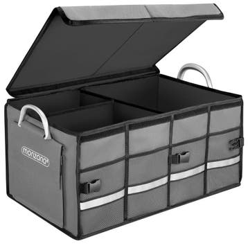 Kofferbak Organizer Tas Grijs 60x35x30cm (Auto-Fiets), Auto diversen, Auto-accessoires, Verzenden, Nieuw
