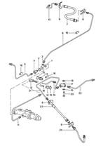 Remleiding voor de remklauw, ACHTER. Porsche 911 1969-1983, Verzenden, Nieuw