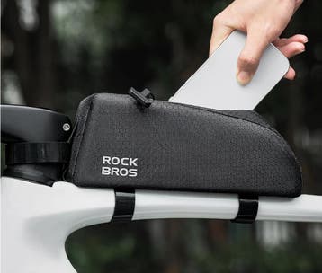 Waterdichte Fiets Frametas Top Tube Bag Reflectie Groot, Fietsen en Brommers, Fietsaccessoires | Fietstassen, Verzenden, Nieuw