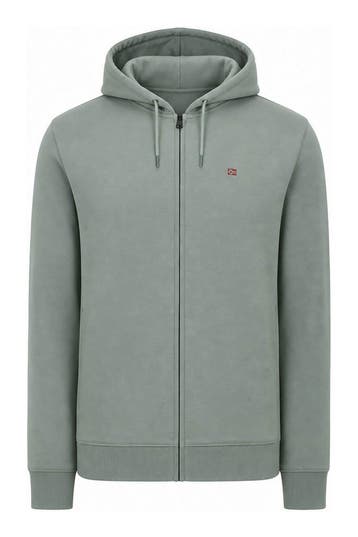 Napapijri Hoodie in maat XL Groen, Kleding | Heren, Truien en Vesten, Verzenden, Zo goed als nieuw, Overige kleuren, Napapijri