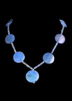 West-Aziatisch lapis lazuli Kralenketting (Zonder