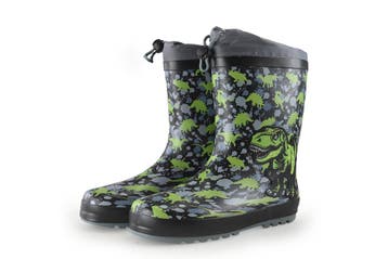 Siemes Schuh Center Regenlaarzen Jongens in maat 35 Zwart, Verzenden, Jongen of Meisje, Siemes Schuh Center, Laarzen
