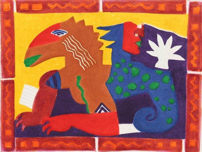 Clemens Briels (1946) - El Dialogo, Antiek en Kunst, Antiek | Overige Antiek