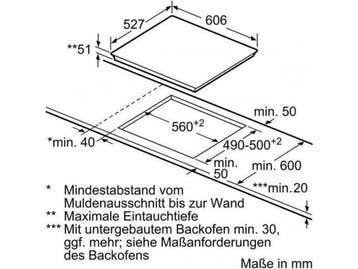 Bosch PXX675DC1E - Inductiekookplaat - 4 zones - Zwart, Verzenden, Zo goed als nieuw