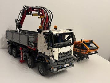 Lego Set - Technic - 42038 - Arktis - Kettenfahrzeug, 42043, Nieuw