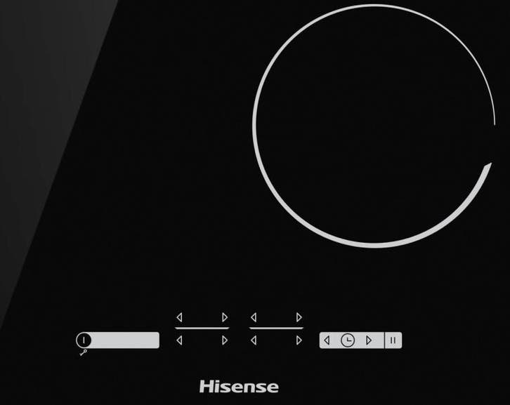 Hisense E6431C – Inbouw Keramische Kookplaat – 60 cm – 4, Witgoed en Apparatuur, Kookplaten, Zo goed als nieuw, Ophalen of Verzenden
