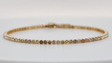 Zonder minimumprijs - Armband - 14 karaat Geel goud -, Nieuw