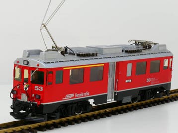 Scheba Adhäsionstriebwagen ABe 4/4III der Rhätischen Bahn., Ophalen of Verzenden, Zo goed als nieuw, Overige typen, Analoog