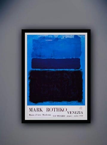 Mark Rothko - “Exhibition Venezia, 1970”., Antiek en Kunst