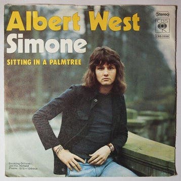 Albert West - Simone - Single, Cd's en Dvd's, Verzenden, Nieuw in verpakking
