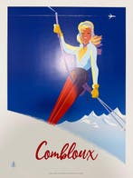 Monsieur Z - Affiche de Tourisme Combloux - Le Tire Fesse