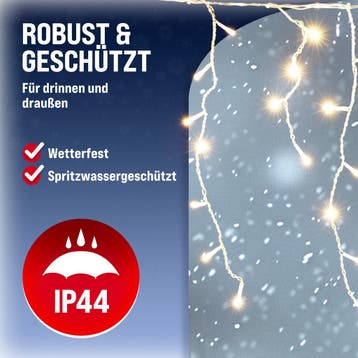 Kerstverlichting LED Lichtsnoer Kerst Warmwit 10m, Diversen, Kerst, Verzenden, Nieuw