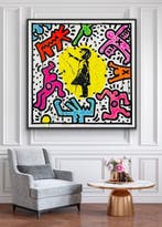 Joaquim Falco - BANKSY- HARING XL