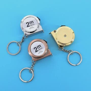 Mini Rolmaat Sleutelhanger 2 Meter - Compact Meetlint voor H, Doe-het-zelf en Verbouw, Verzenden, Nieuw
