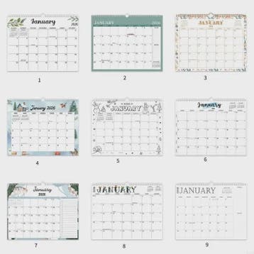 Kalender 2026-2027: Wandkalender Maandplanner 18 Maanden (Ja, Verzenden, Nieuw