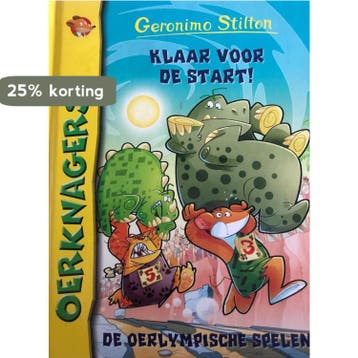Oerknagers - Klaar voor de start! - Geronimo Stilton, Verzenden, Zo goed als nieuw, Geronimo Stilton