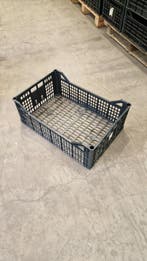 Stapelbak, 600x400x210 mm, euronorm, zwart pp, gebruikt -, Zakelijke goederen, Ophalen of Verzenden
