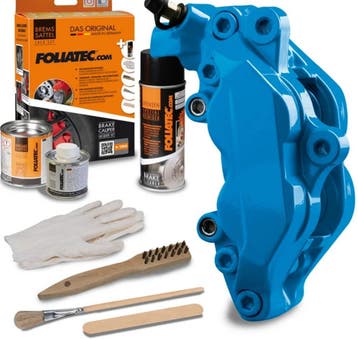 Foliatec Remklauwlakset – GT blauw – 3 Componenten, Verzenden