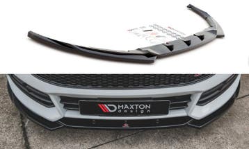 Voorspoiler Ford Focus ST Mk3 FL V.5 Glanzend Zwart, Auto-onderdelen, Ophalen of Verzenden, Nieuw