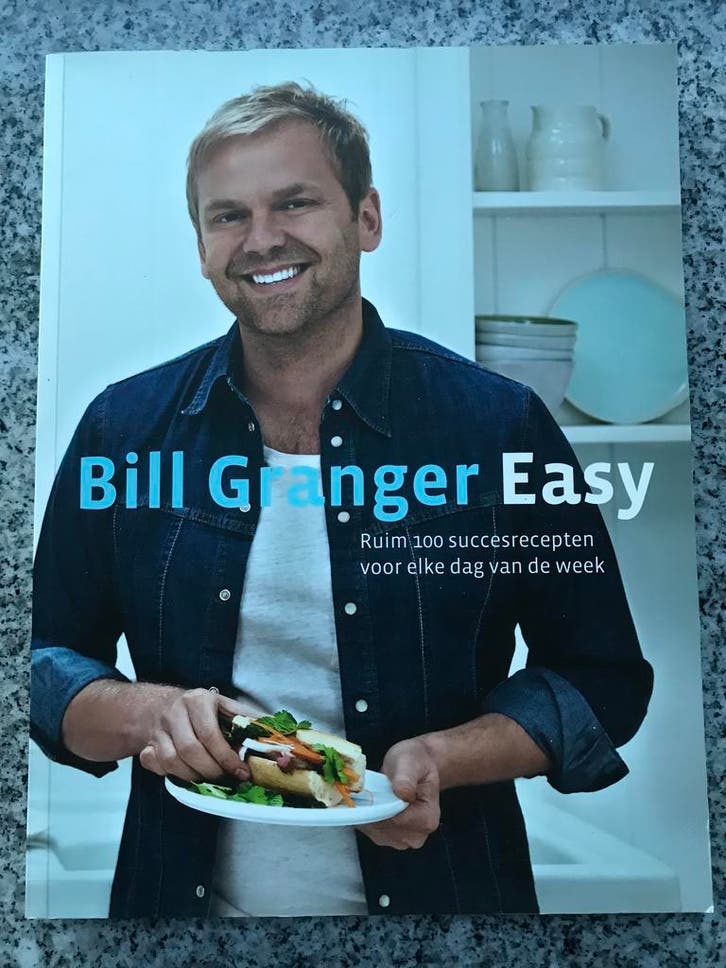 Bill Granger - Easy, Boeken, Kookboeken, Europa, Gelezen, Voorgerechten en Soepen, Hoofdgerechten, Tapas, Hapjes en Dim Sum, Taart, Gebak en Desserts