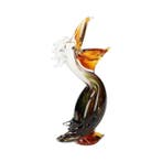 Beeldje - glazen pelikaan - Glas, Antiek en Kunst