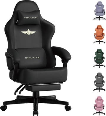 GTPLAYER Gaming stoel, ademende bureaustoel, ergonomisch, ho, Verzenden, Zo goed als nieuw