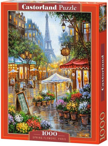 Spring Flowers, Paris Puzzel (1000 stukjes) | Castorland -, Verzenden, Nieuw