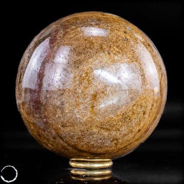 Exclusieve oceaanjaspisbol uit Madagaskar – Natuurlijke