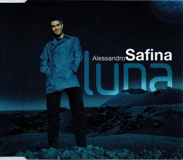 cd single - Alessandro Safina - Luna, Cd's en Dvd's, Cd Singles, Verzenden, Zo goed als nieuw, Country en Western