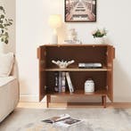 Commode Starvili dressoir 75x76x38 cm roestkleurig [en.casa], Verzenden, Nieuw