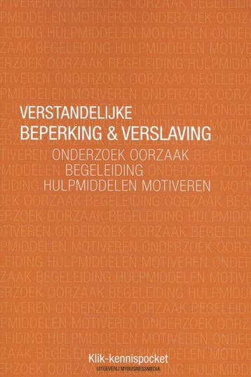 9789492711373 Verstandelijke beperking  verslaving, Boeken, Verzenden, Nieuw, Tjitske Gijzen