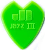 Jim Dunlop 47PKH3N Kirk Hammett Jazz III plectrum 1.38 mm 6-, Ophalen of Verzenden, Nieuw, Elektrische gitaar