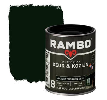 Rambo Pantserlak Deur en Kozijn Grachtengroen 1.5L, Verzenden, Nieuw, Lak, Minder dan 5 liter