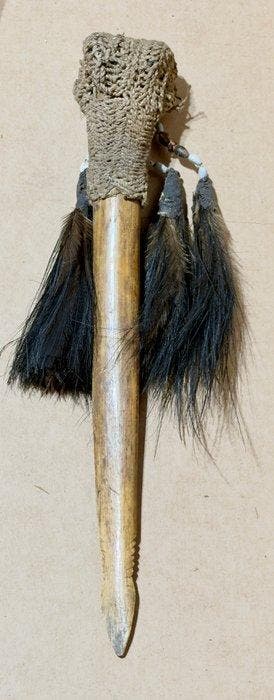 casuaris botten-dolk Asmat - Asmat - West-Papoea (Zonder